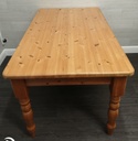 lovely solid pine table with drawer