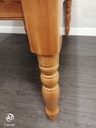 lovely solid pine table with drawer