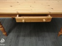 lovely solid pine table with drawer