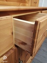 triple glazed pine dresser