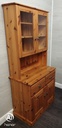 double glazed pine dresser