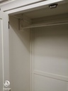 lovely large white wardrobe with drawer