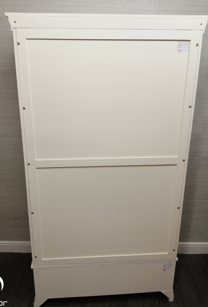 lovely large white wardrobe with drawer