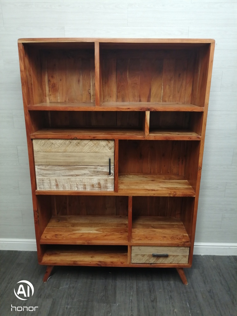 lovely solid wood modern style display unit