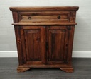 lovely mexican pine two door sideboard by tucan pine