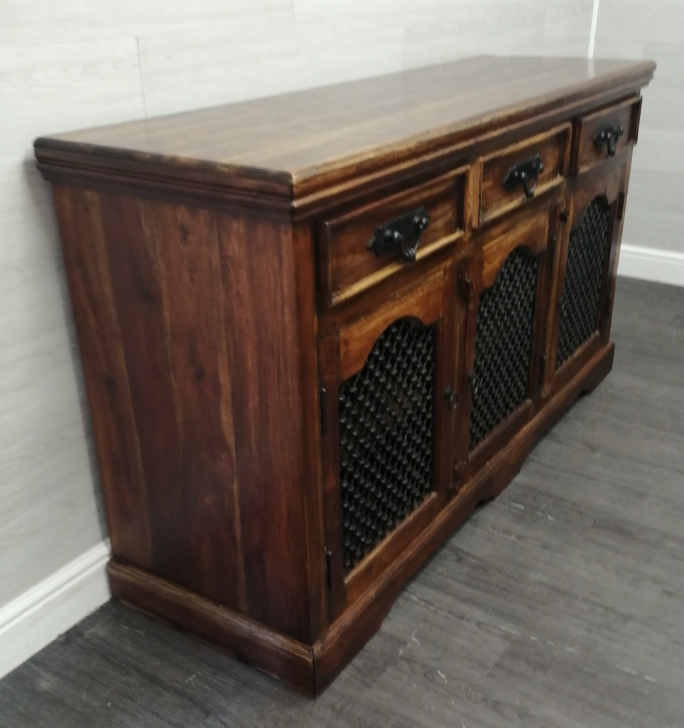 QUALITY SOLID SHEESHAM WOOD SIDEBOARD