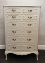 Marie Antoinette Cream Five Drawer Chest