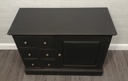 black shabby chic tv stand