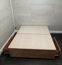 4FT6&quot; two DRAWER DIVAN BASE