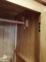 QUALITY SOLID PINE DOUBLE WARDROBE