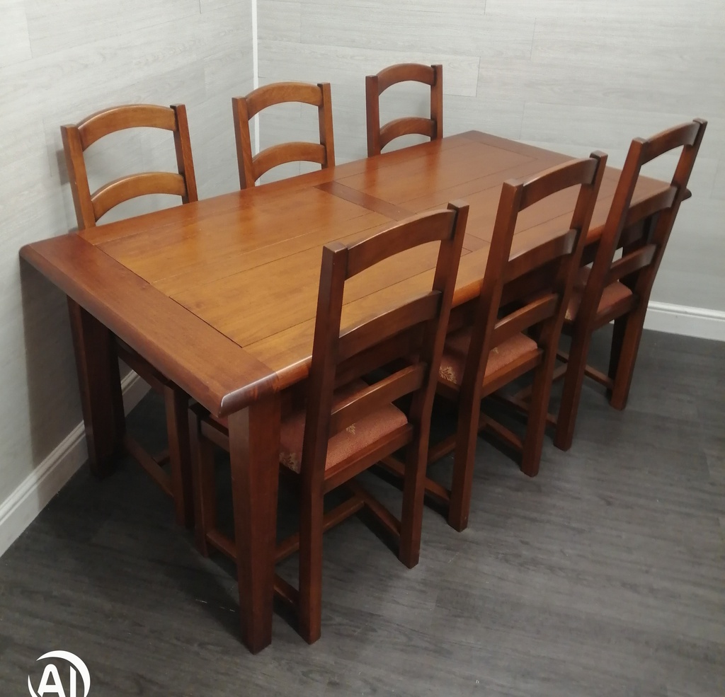 lovly john lewis table &amp; six chairs