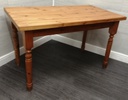 neat Solid pine dining table