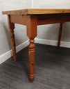 neat Solid pine dining table