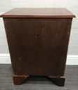 neat yew repro chest of drawers