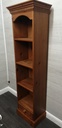 SLIM LINE NARROW PINE BOOKCASe