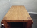 Quality Oak  Dining Table  &amp; Bench Set