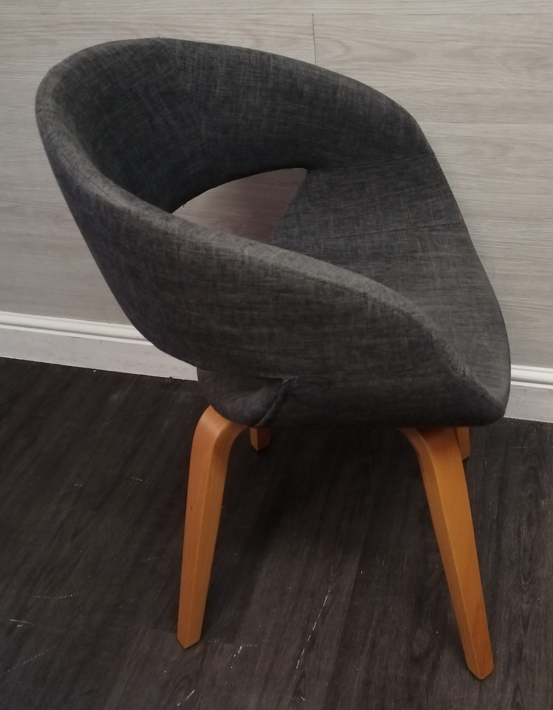 swivel grey dining Or office chair