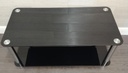 Black Glass coffee table TV Stand