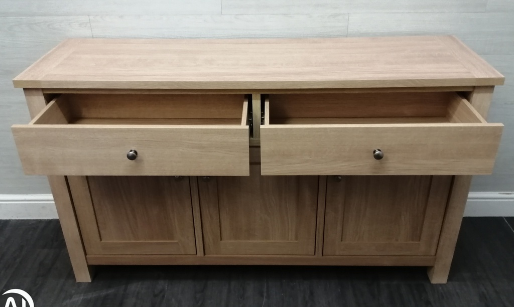 modern oak style sideboard from next