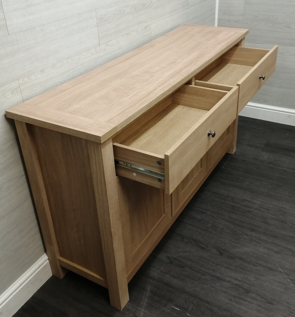 modern oak style sideboard from next