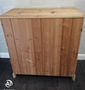 QUALITY SOLID PINE CHEST OF FIVE DRAWERS