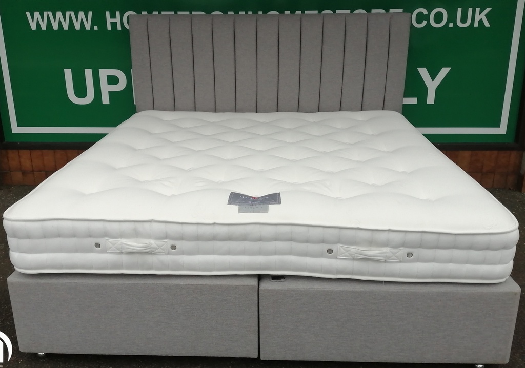 Stunning manor rose large supking mattress divan &amp; headboard set