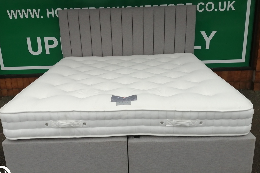 Stunning manor rose large supking mattress divan &amp; headboard set