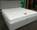 Stunning manor rose large supking mattress divan &amp; headboard set