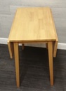 very neat small drop leaf dining table