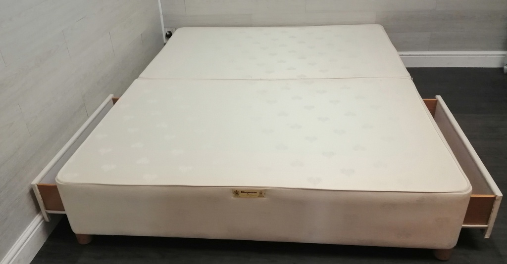 5ft SLEEPEEZEE four drawer Divan Base