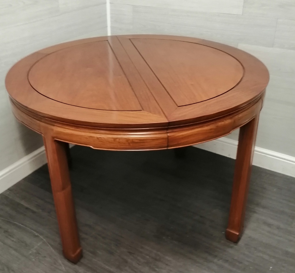 LOVELY oriental style EXTENDING TABLE &amp; SIX CHAIRS