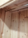 quality tall solid pine wardrobe from corndell