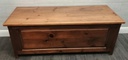 Lovely large rustic PINE STORAGE / BLANKET BOX