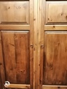 lovely rustic mexican pine wardrobe