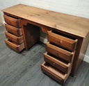 quality rustic pine dressing desk