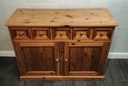 quality solid rustic pine sideboard