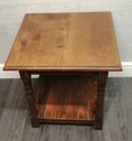 oak side table