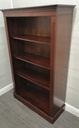 mahogany REPRO DARK WOOD BOOKCASE