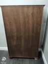 mahogany REPRO DARK WOOD BOOKCASE