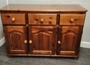 SOLID PINE TRIPLE SIDEBOARD