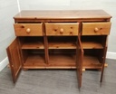 SOLID PINE TRIPLE SIDEBOARD