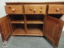 SOLID PINE TRIPLE SIDEBOARD