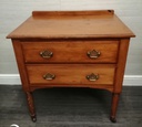 love neat antique two drawer chest