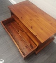 dark pine tv stand