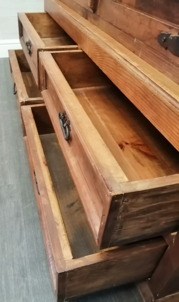 large mexican pine rustic wardrobe