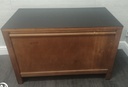 Shabby chic black tv unit/cupboard