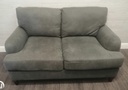 neat grey two seater sofa