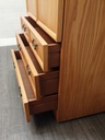 teak g plan double wardobe with drawers