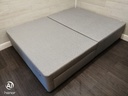 5ft grey divan base with two