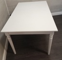 lovely white extending table